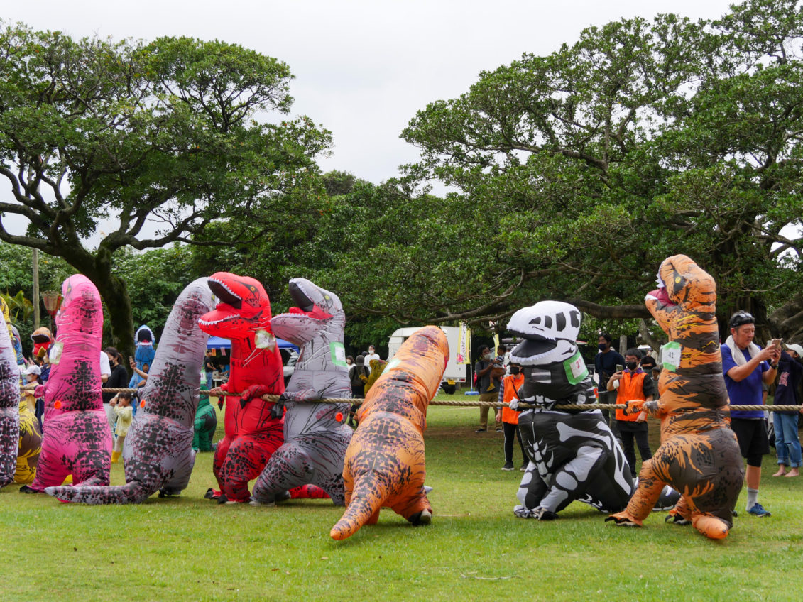T-Rex Race in Amami